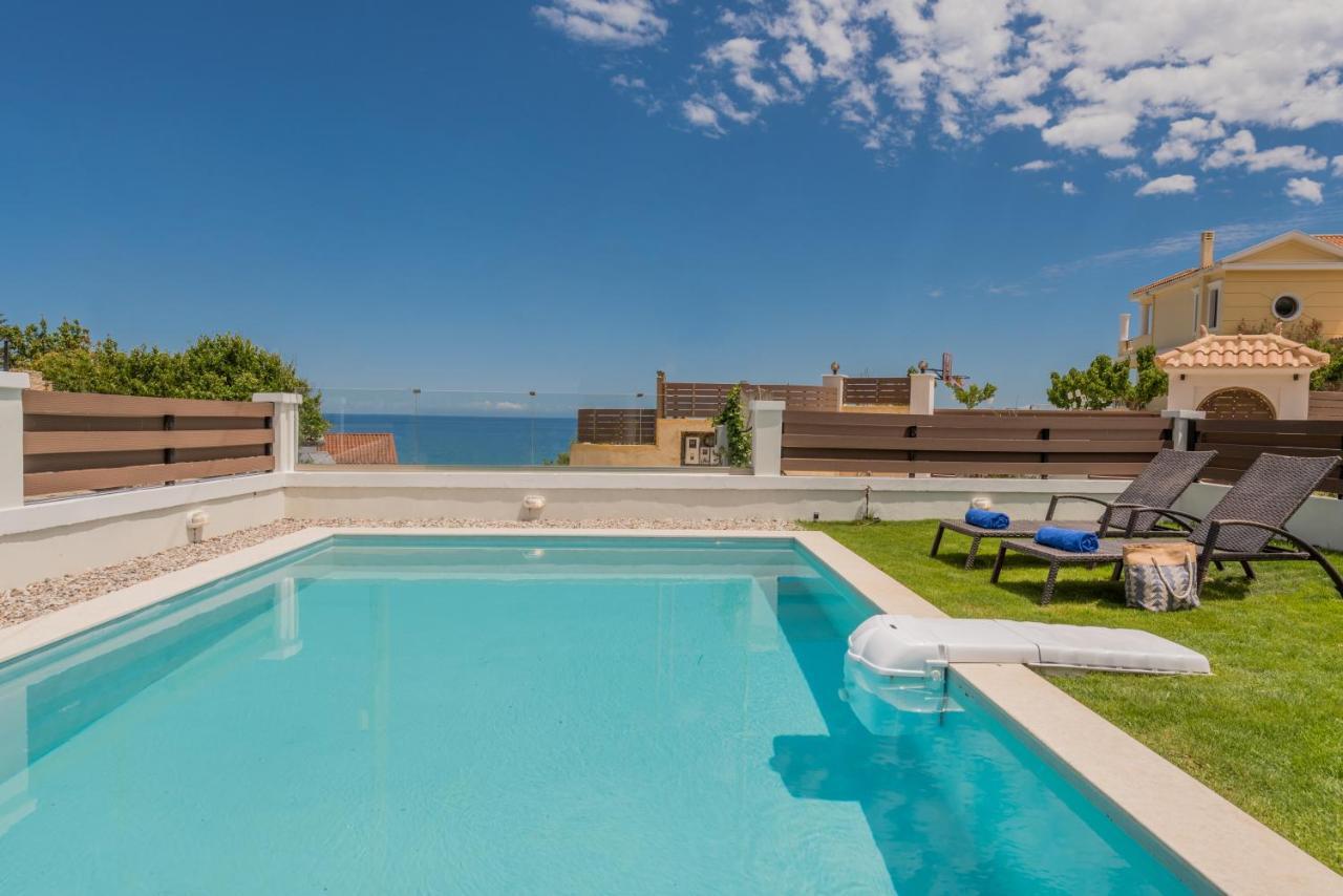 Astarte Villas - Villa Siesta With Private Pool Аргаси Экстерьер фото