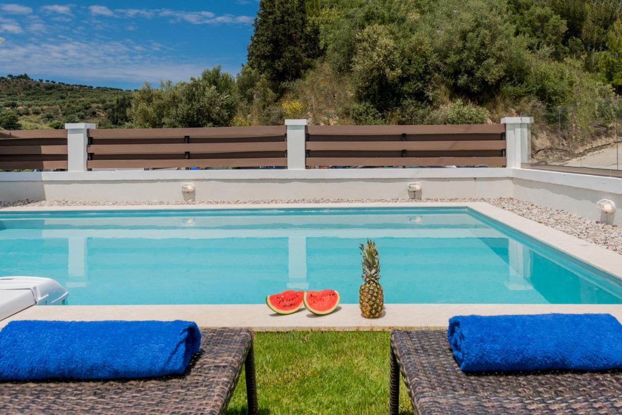 Astarte Villas - Villa Siesta With Private Pool Аргаси Экстерьер фото